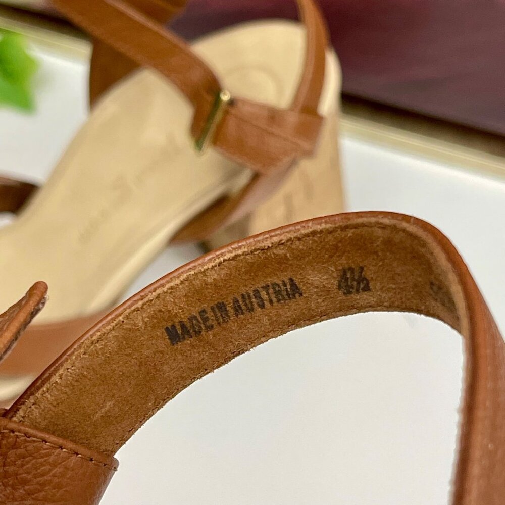 Paul Green Tan Strappy Heels - Picture 12 of 16